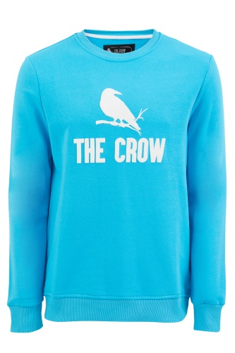 The Crow Erkek Zoom SweatShirt - Mavi