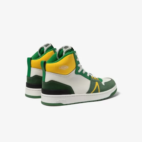 Lacoste L001 Mid Erkek Beyaz Sneaker