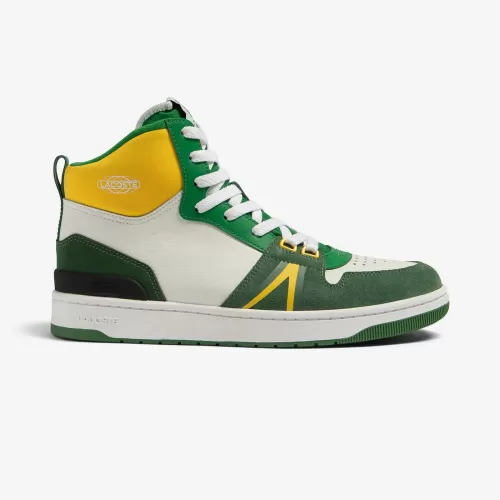 Lacoste L001 Mid Erkek Beyaz Sneaker