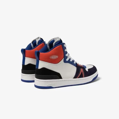 Lacoste L001 Mid Erkek Beyaz Sneaker