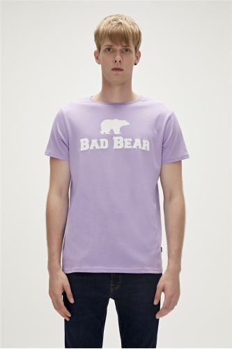 Bad Bear Tee Erkek Bisiklet Yaka Tişört - Lavanta