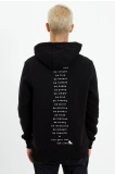 The Crow Erkek Motto Sweatshirt - Siyah