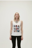 Bad Bear Kadın Sea Sand Sun Tank-Top - Kırık Beyaz