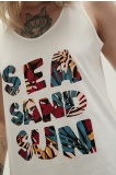 Bad Bear Kadın Sea Sand Sun Tank-Top - Kırık Beyaz