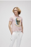 Bad Bear Erkek Skull Blow Tee T-shirt - Pembe