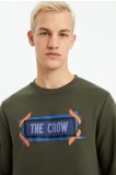 The Crow Erkek Felling Sweatshirt - Yeşil