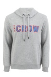 The Crow Saturn Erkek Sweatshırt - Gri Melanj