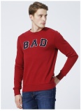 Bad Bear Erkek Bad Convex Crewneck Sweatshırt - Bordo