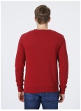 Bad Bear Erkek Bad Convex Crewneck Sweatshırt - Bordo