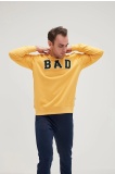 Bad Bear Erkek Bad Convex Crewneck Sweatshırt - Hardal