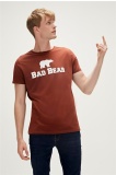 Bad Bear Tee Erkek Bisiklet Yaka Tişört - Kiremit