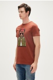 Bad Bear Good Game T-shirt - Kahverengi