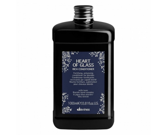 Davines Heart Of Glass Rich Sarı Saç Bakım Kremi 1000ml