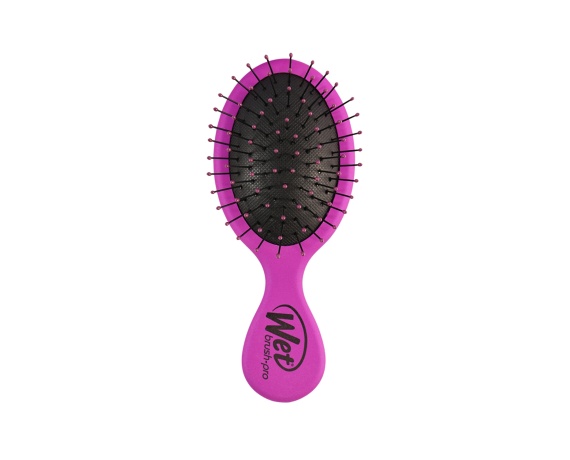 Wet Brush Mini Original Detangler Dolaşıklık Açıcı Saç Fırçası Mor