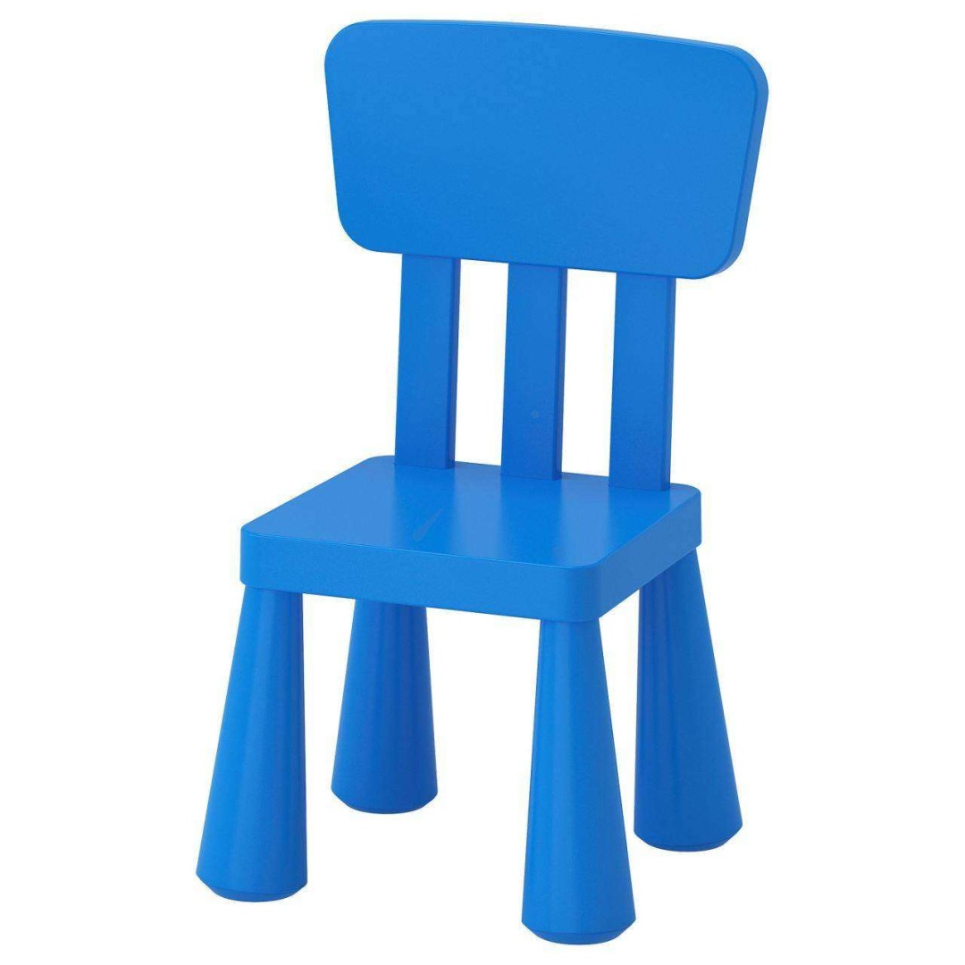 Mammut Sandalye İkea Mavi