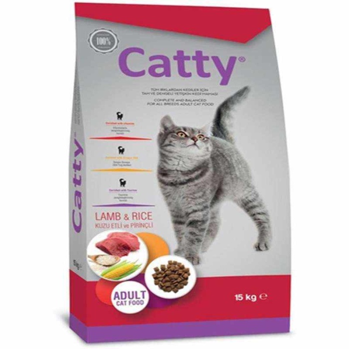 Catty Yetişkin Kuzu&prinçli mama 15kg