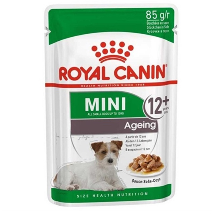 Royal Canin Mini Ageing  Yaşlı Köpek Yaş Mama 85 Gr KOLİ (12 ADET)