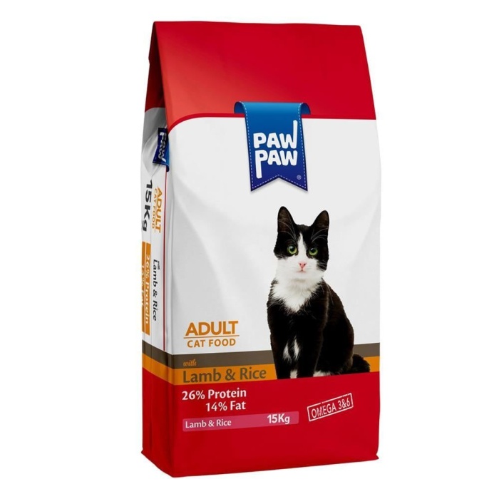 paw paw kuzu etli yetişkin kedi maması 15 kg