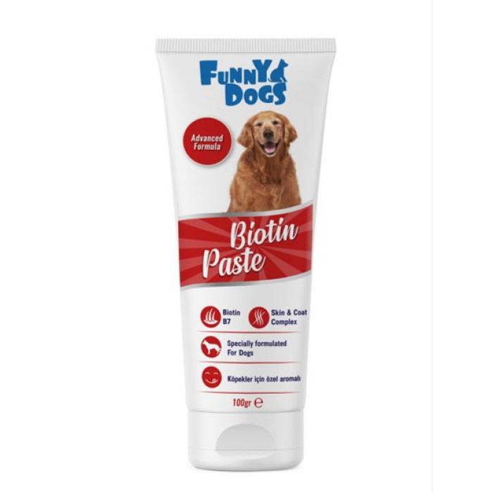 Funny dogs biotin paste (100 gr X 12)