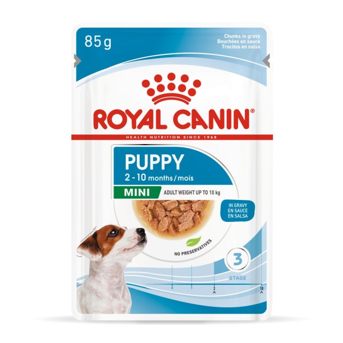 Royal Canin Mini Puppy Yaş Mama Pouch 85gr KOLİ (12 ADET)