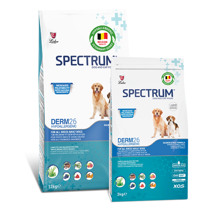 SPECTRUM DERM 26 KÖPEK MAMASI 3KG