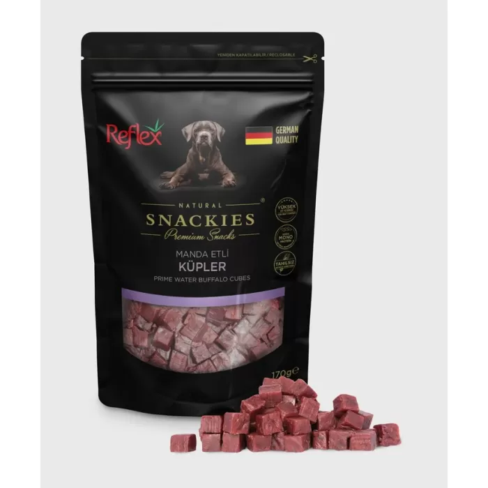 REFLEX SNACKIES MANDA ETLİ KÜPLER 170 G X 16 ADET