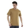 Alpinist Lucid Erkek Pamuklu T-Shirt Camel (600616)