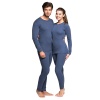 Yetişkin Termal İçlik Set - Thermoform - Artica Unisex - Lacivert