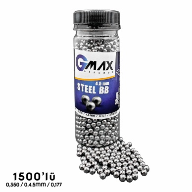 Gmax Çelik Bilye 4.5 mm (1500lü)