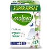 Molped Pure & Soft Hijyenik Ped Gece 18li