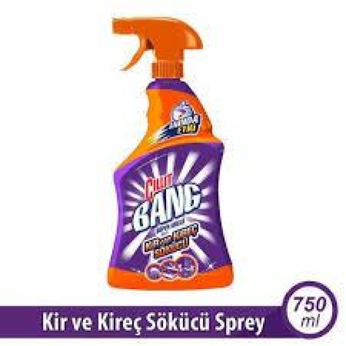 Cillit Bang Banyo Temizleyici Kir Ve Kireç Sökücü Sprey 750 Ml