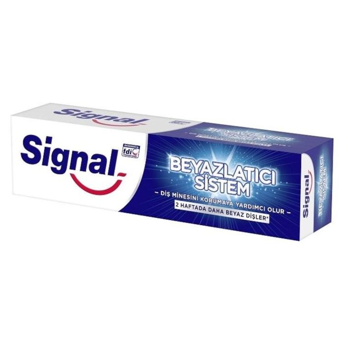 Signal Beyazlatıcı Sistem Diş Macunu 75 ML -