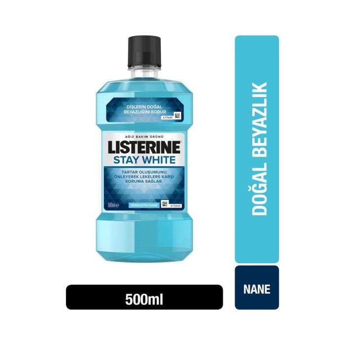 Listerine Stay White Ağız Bakım Suyu 500 ML