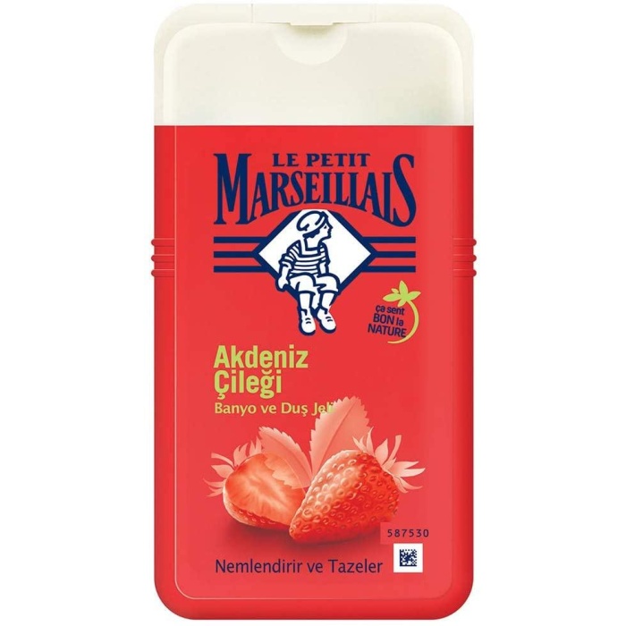 Le Petit Marseillais Akdeniz Çileği Banyo ve Duş Jeli 250 ML