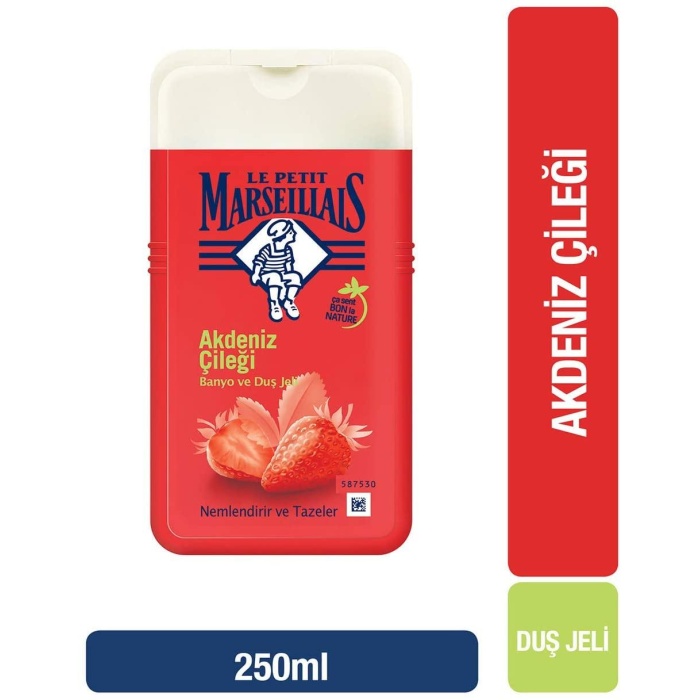 Le Petit Marseillais Akdeniz Çileği Banyo ve Duş Jeli 250 ML