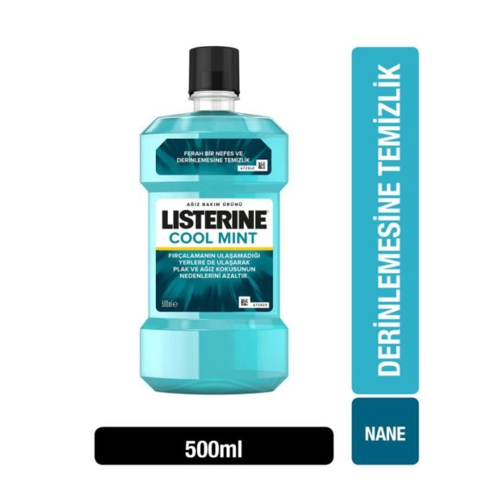 Listerine Cool Mint Ağız Bakım Suyu 500 ML