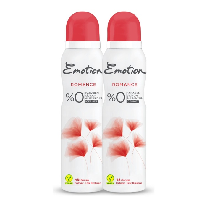 Emotion Romance Kadın Sprey Deodorant 2 x 150 ML