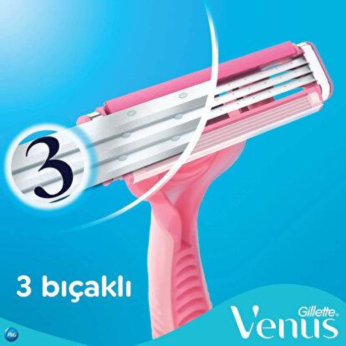 Gillette Venüs Simply 3 Tıraş Bıçağı 4lü Blister