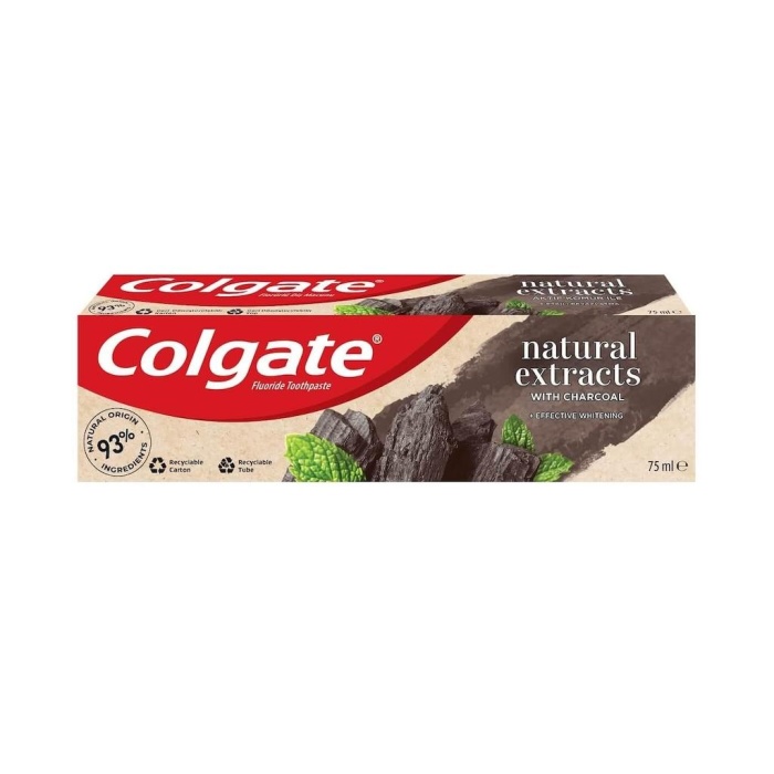 Colgate Natural Extracts With Charcoal Diş Macunu 75 ML