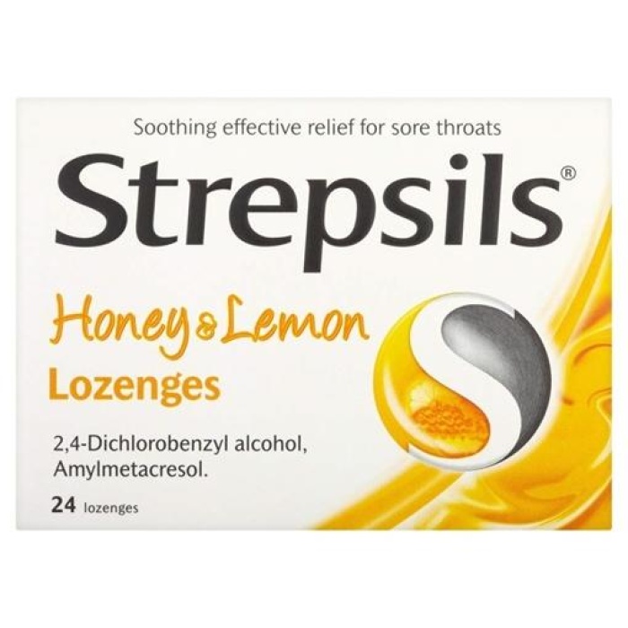 Strepsils Bal & Limon 24 Pastil