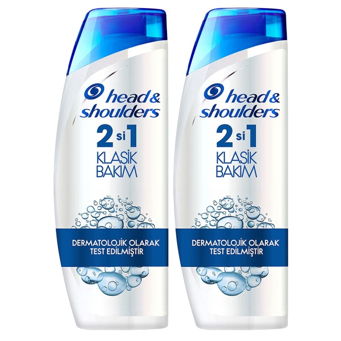 Head & Shoulders 2 in 1 72 Saat Kepeksiz Klasik Bakım Şampuanı 2 x 350 ML