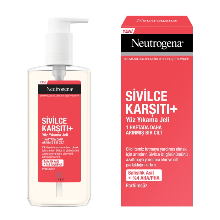 Neutrogena Sivilce Karşıtı Plus Temizleme Jeli 200 ML