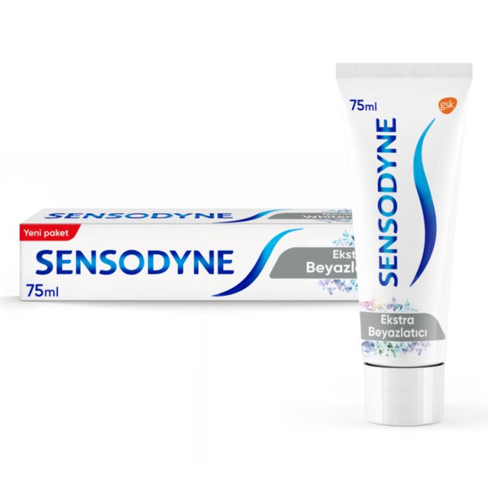 Sensodyne Ekstra Beyazlatıcı Diş Macunu 75 ML