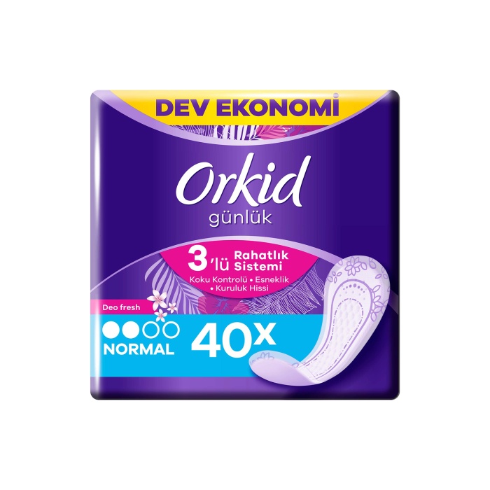 Orkid Deofresh Eko Korumalı Günlük Ped 40lı