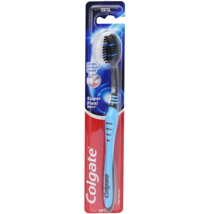 Colgate Super Flexi Black Orta Diş Fırçası