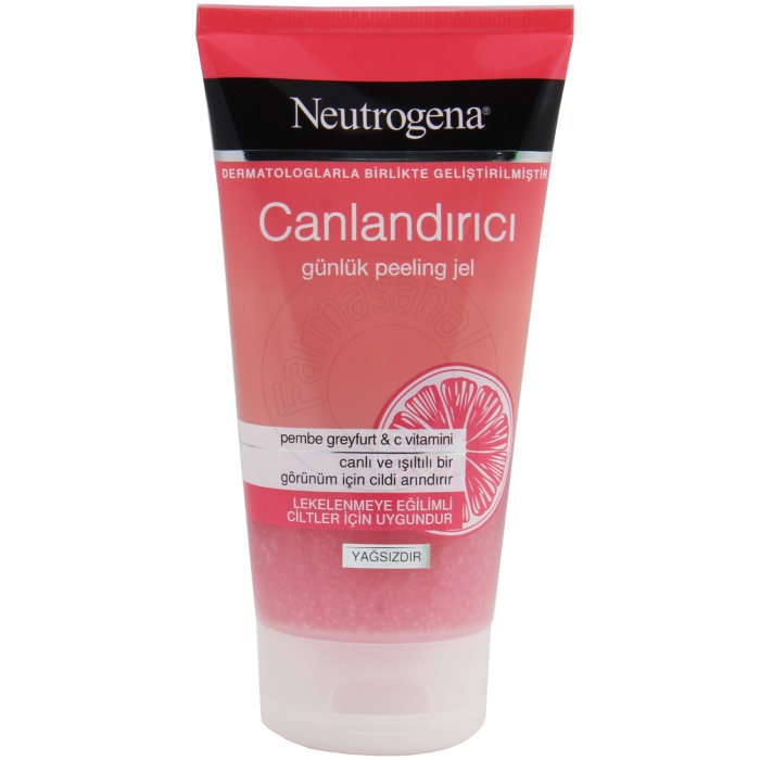 Neutrogena Pembe Greyfurt Canlandırıcı Günlük Peeling Jel 150 ML