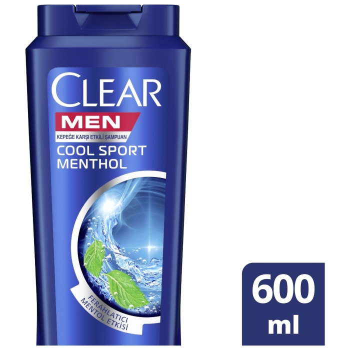 Clear Men Cool Sport Menthol Erkek Şampuan 600 ML