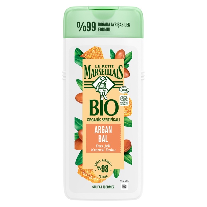 Le Petit Marseillais Duş Jeli Argan & Bal 400 ml