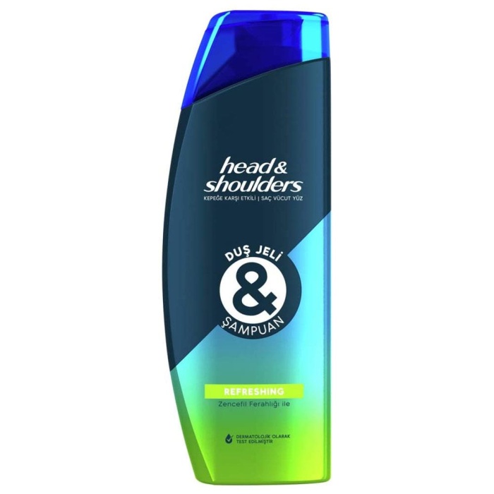 Head & Shoulders Şampuan & Duş Jeli Refreshing Zencefil Özlü 400 ml