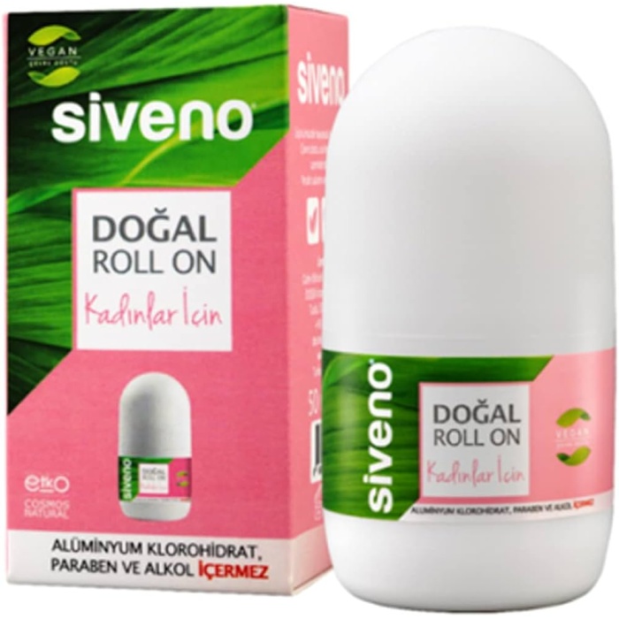 Siveno Doğal Roll-On Kadınlar İçin 50 ml